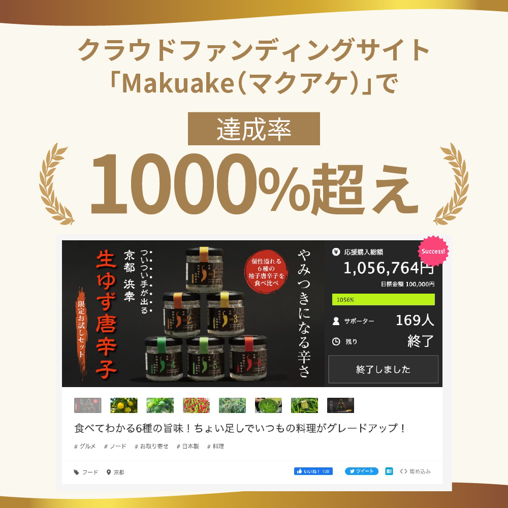 激辛3種類セット【京都 浜幸 生ゆず唐辛子 】の画像4