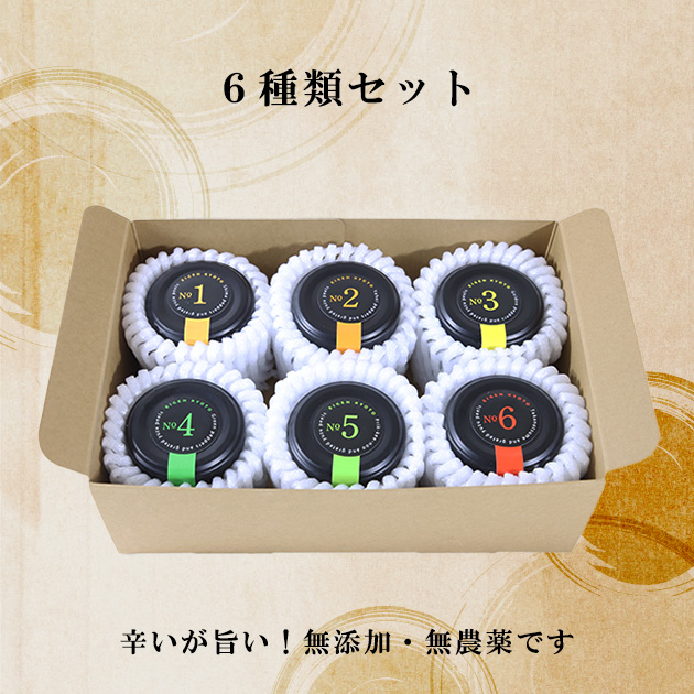 6種類セット【京都 浜幸 生ゆず唐辛子】の画像14